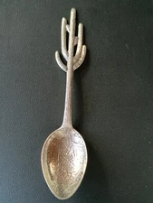 Sterling Silver Bright Angel Trail Grand Canyon AZ Cactus Souvenir Spoon WATSON