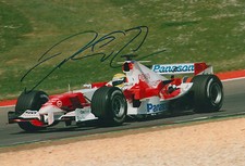 Ralf Schumacher "Toyota" Autogramm signed 20x30 cm Bild