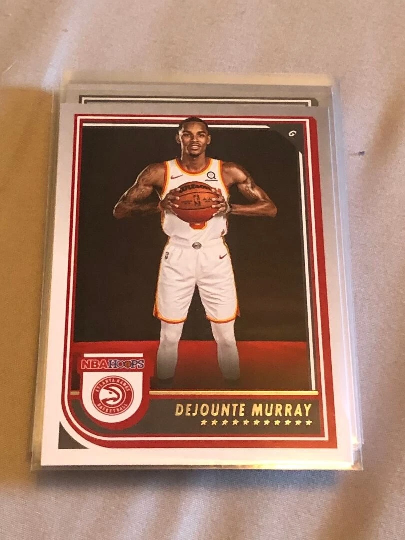 Dejounte Murray Basketball Paper Poster Hawks 4 - Dejounte Murray