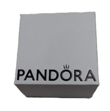 PANDORA Jewelry White  Black Velvet Empty Bracelet or Charm Gift Box