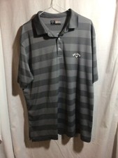 Callaway Opti-dri Large Gray Golf Shirt