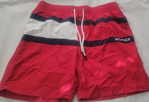Tommy Hilfiger Mens Red Lounge Shorts 