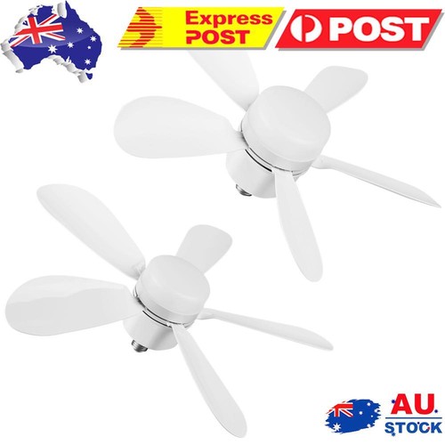 2 In 1 Hanging Fan with LED Lantern Remote Control E26/E27 Base for Home Outdoor