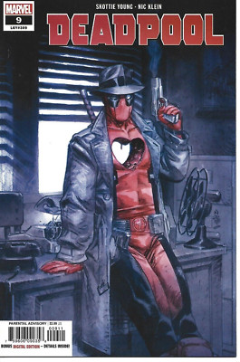 DEADPOOL #9 NIC KLEIN VARIANT MARVEL COMICS 2019 NEW UNREAD BAGGED AND BOARDED