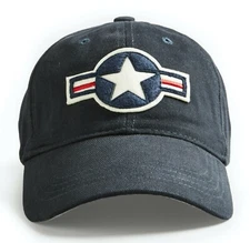 United States Aircraft Insignia Hat, Navy, Vintage Aviation, WWII  HAT-0112
