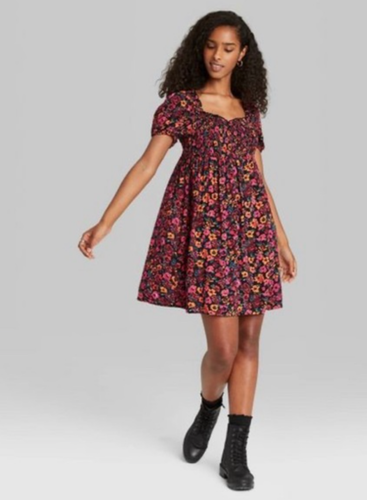 wild fable smocked dress