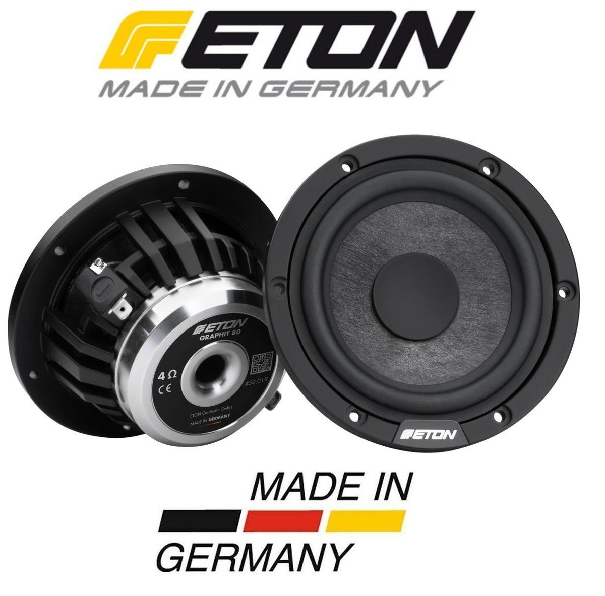 ETON GRAPHIT 80 midrange driver 8 cm high-end 80 mm (3