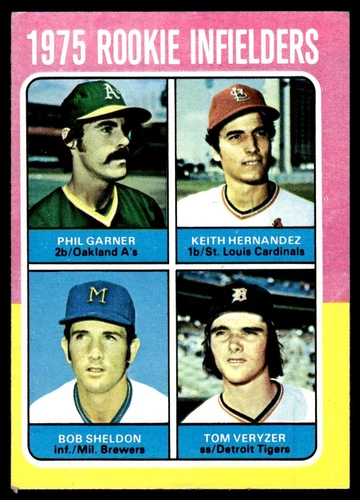 1975 Topps Baseball Card Keith Hernandez RC Rookie IFs #623 VG-EX