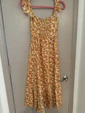 Reformation floral print maxi dress - size 2