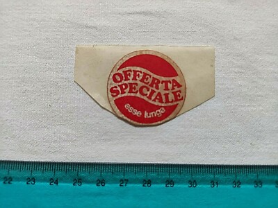 Aufkleber ESSELUNGA Sonderangebot Vintage 80er ALT STICKER AUTOCOLLANT