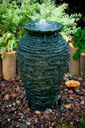 Aquascape Stacked Slate Urn Small Fountain Kit 58064 | eBay