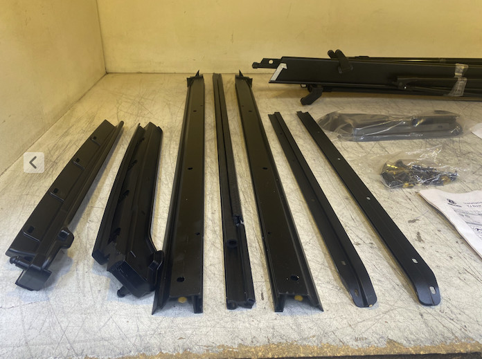 Bestop B5500401 Factory Style Bow Hardware Kit- Fits Jeep Wrangler  