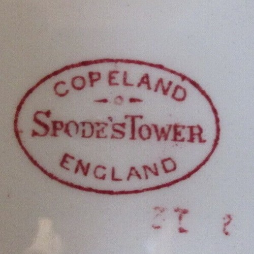 Spode Tower Pink Square Vegetable Bowl - Picture 2 of 2
