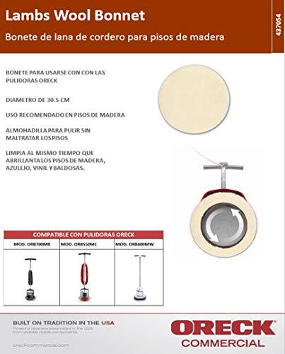 Cuscinetto Orbiter Oreck Commercial 437.058 Per Cura Pietra – Diametro 12'' – Nuovo