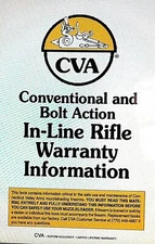Connecticut Valley Arms CVA Owners Operators Users Manuals   SEE MORE BELOW
