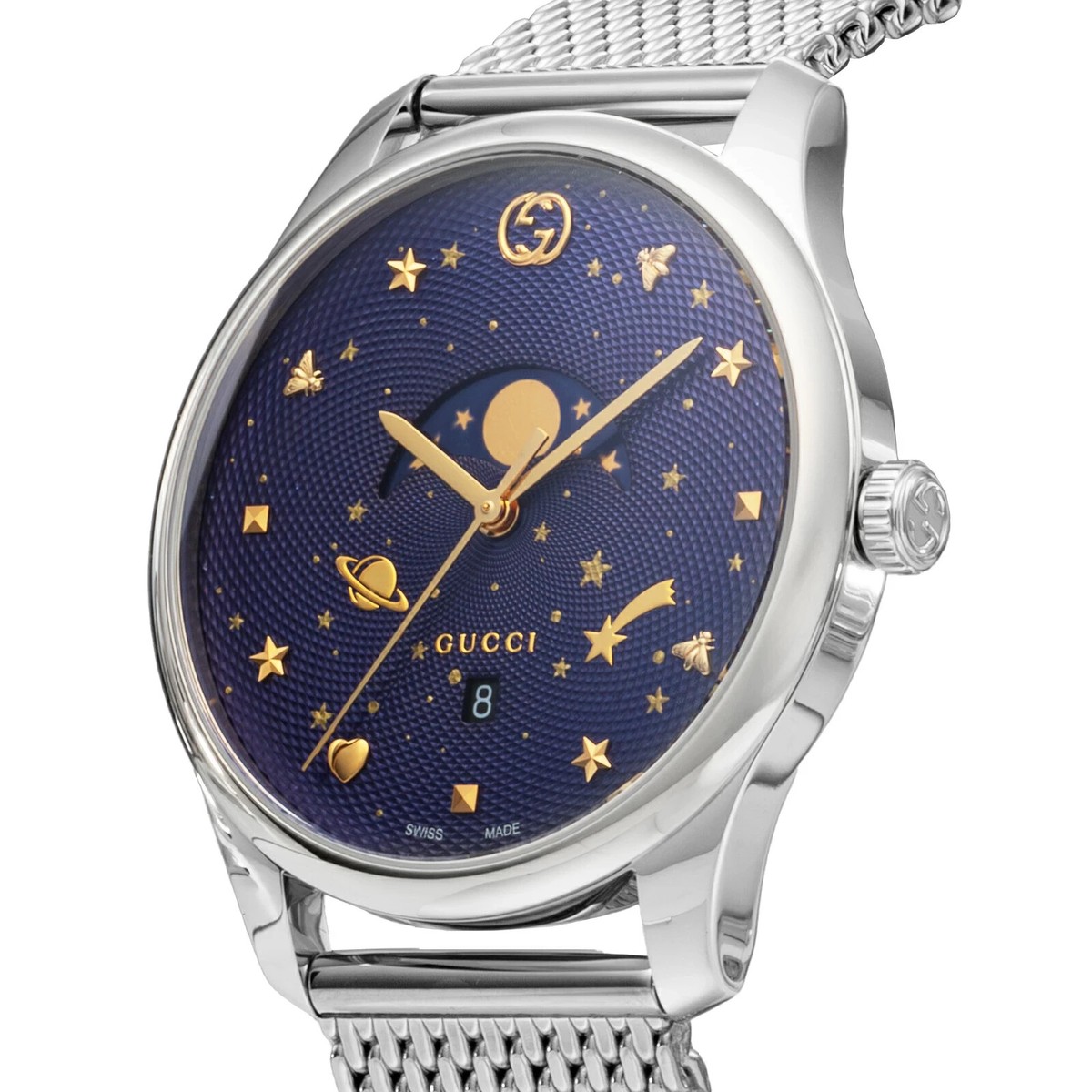 GUCCI Men's Watch G-TIMELESS Quartz Blue YA126328 Watch | eBay