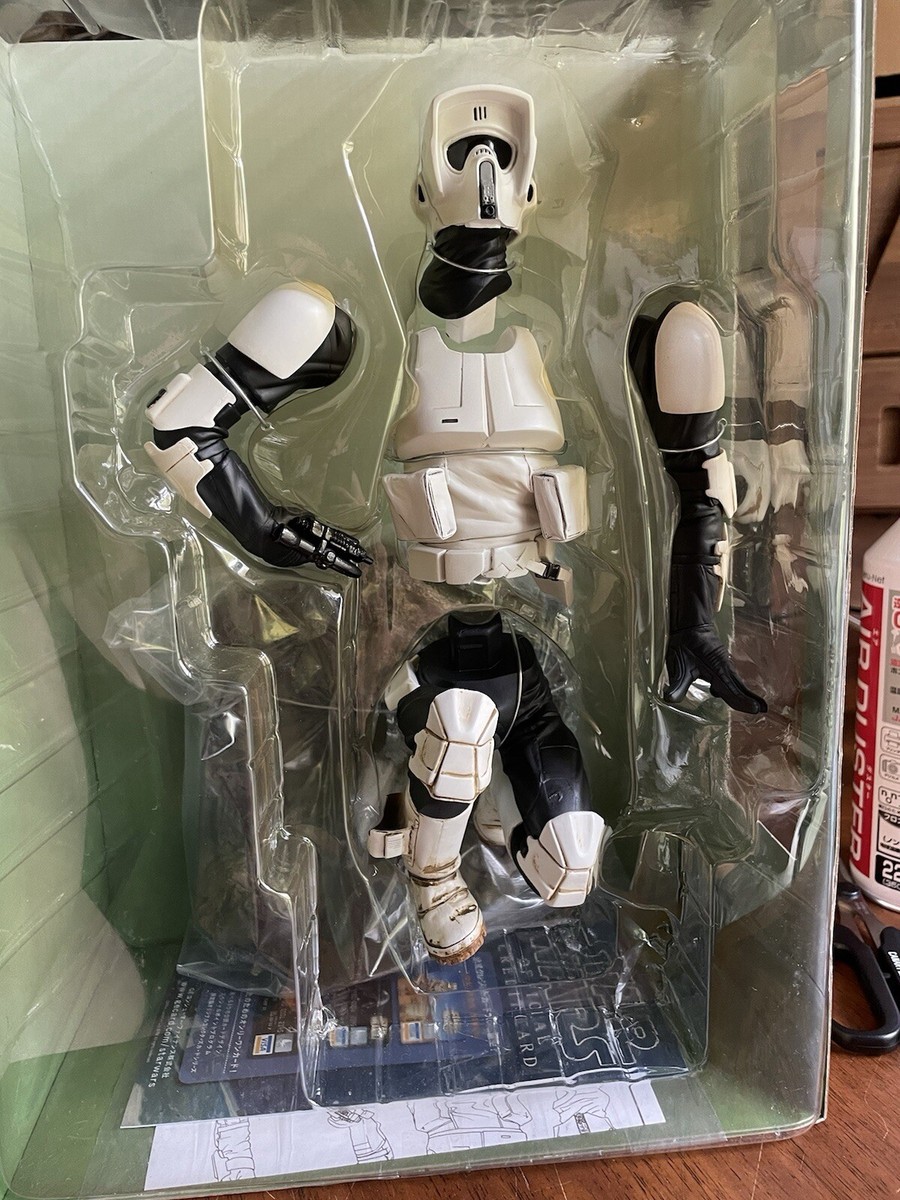 SCOUT TROOPER Figure Kotobukiya Artfx Statue Star Wars In Stock | eBay
