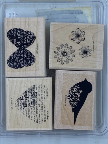 Stamping Up Rubber Wood Stamp Sets YOU PICK List #3 Complete Crafts Scrapbooking - Picture 638 of 896