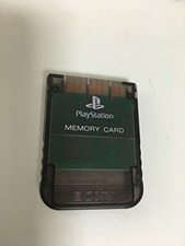 PS MEMORY CARD Smoke Grey SCPH-1020 Sony Playstation Official