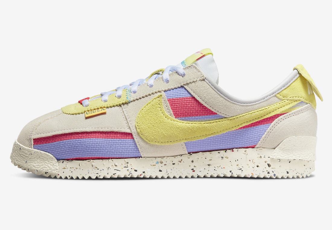 Nike Union Cortez Lemon Frost Sail Light Violet DR1413-100 Mens New Nike Union Cortez Lemon Frost Sail Light Violet DR1413-100 Mens New