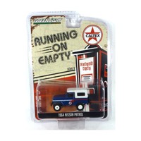Greenlight 41090-B Nissan Patrol Blau/Weiss - Running On Empty MaßStab 1:64 Neu°