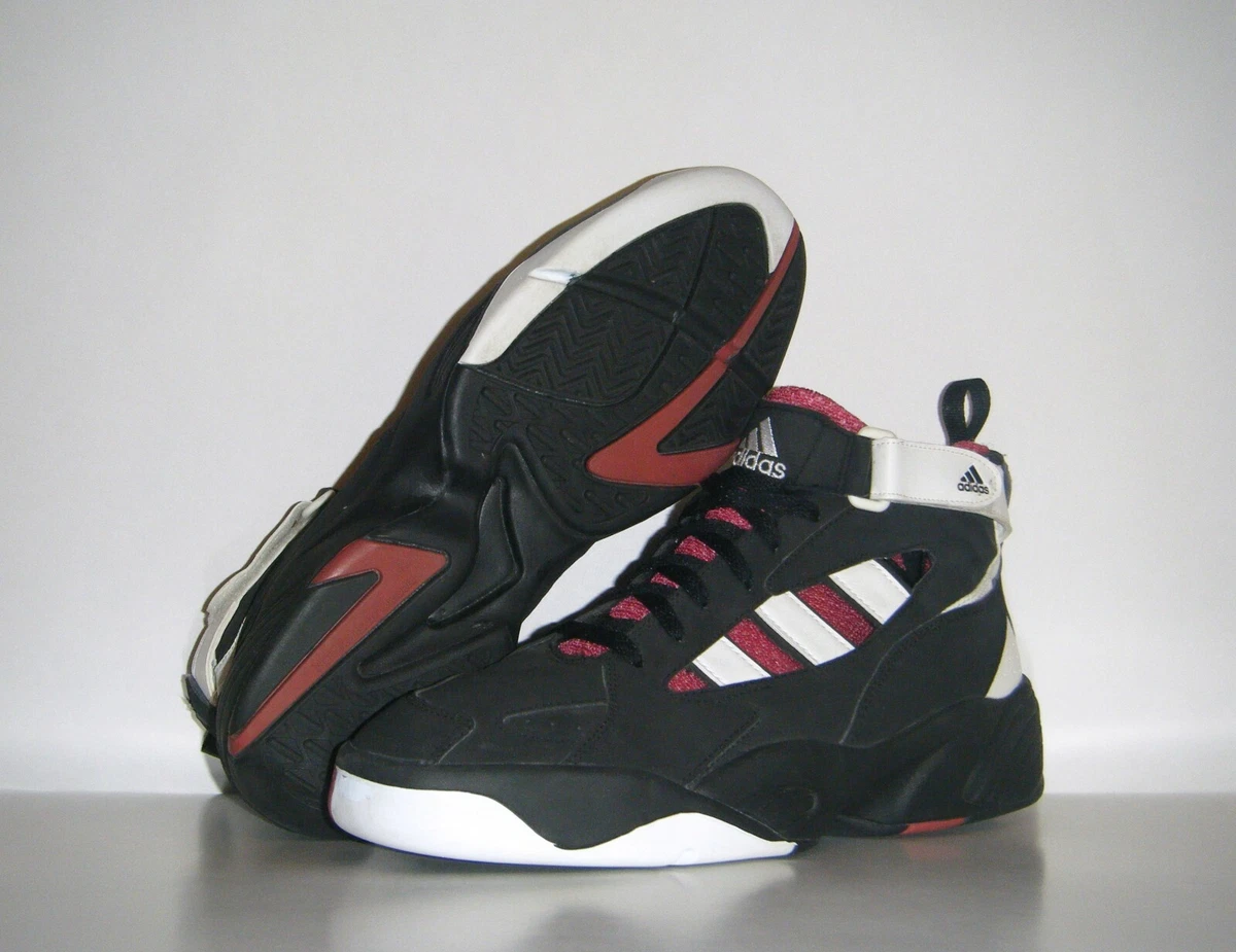 De Verdad milla nautica Suposición OG Vintage 1994 Adidas Basketball Black Sz. 13 vtg 90s EQT Flight Streetball  | eBay