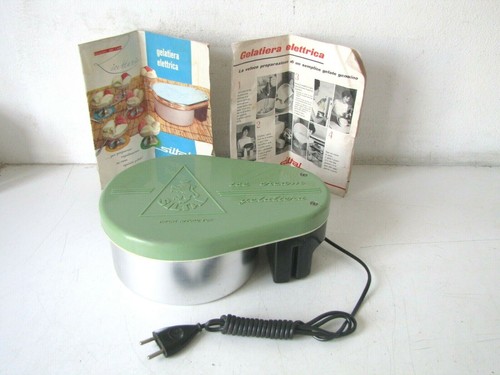 VINTAGE 1960S SILTAL ELECTRIC ICE CREAM / ICE CREAM ELECTRIC ICE CREAM