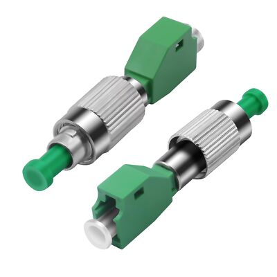 FC to LC Fiber Optic Adapter Single Mode Simplex FC/APC Male to LC/APC Female...