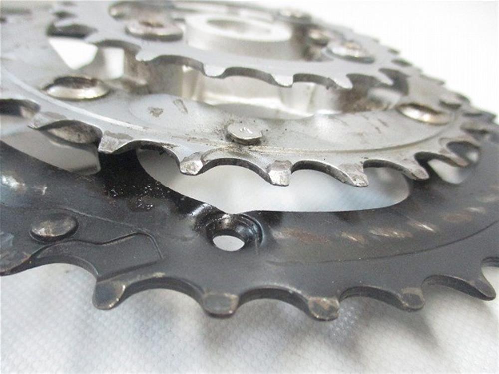 FSA Crankset ALPHA DRIVE 170mm 42-32-22T Used
