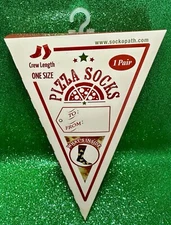 Sockopath Pizza Crew Socks Men’s Sz 8-12 Women’s Sz. 9-14