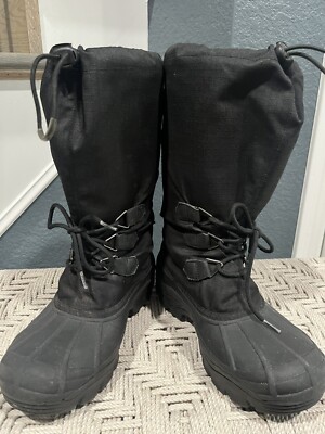 SOREL Blizzard Waterproof Insulated Black Snow Boots Men display picture 1