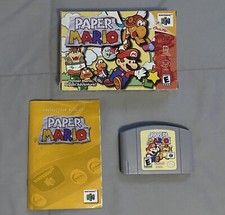 Paper Mario (Nintendo 64, N64) - AUTHENTIC, Clean, CIB