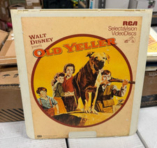 Walt Disney Presents Old Yeller RCA VideoDiscs CED Video Disc videodisc
