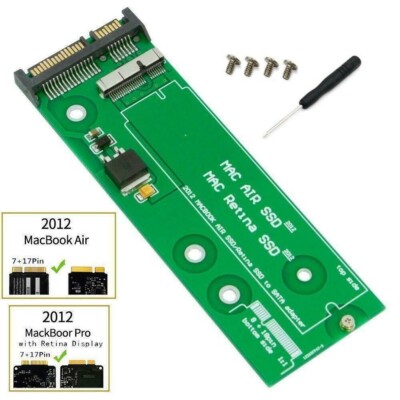 Pro Retina Display Macbook Air Mid 2012 Ssd Type 128GB SSD (PCIe