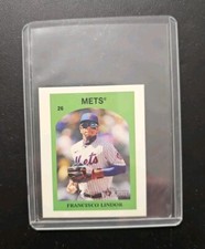 2021 Topps Heritage 1972 Venezuela Stamp Francisco Lindor #26  New York Mets SSP