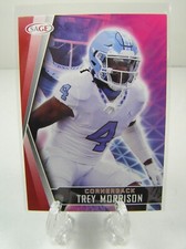 Sage 2022 NCAA College Football Card #57 Trey Morrison University North Carolina