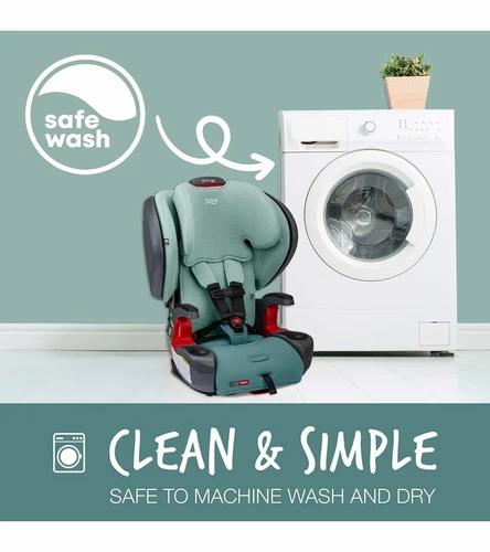 Britax Grow With You Plus ClickTight Booster Car Seat Green Ombre Safewash New! - Picture 4 of 9