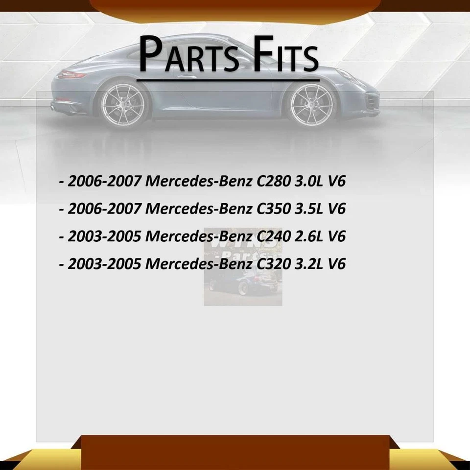 适用于 2003 2004 2005 梅赛德斯-奔驰 C320 3.2 升 2x CV 轴总成前 — 第 2/4 张图片