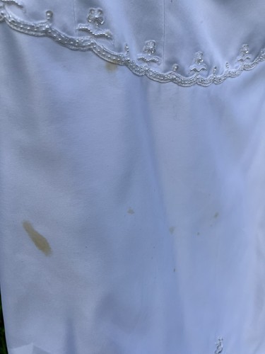 Davids Braut trägerlos Hochzeitskleid Gr. 18, weiß - Bild 8 von 13