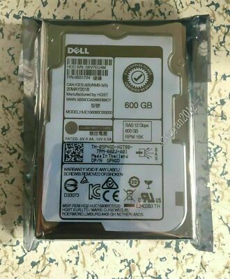 5PNGD High-speed Dell 600G 12Gb 15K Server 12Gb SAS HDD 2.5 inch hard drive