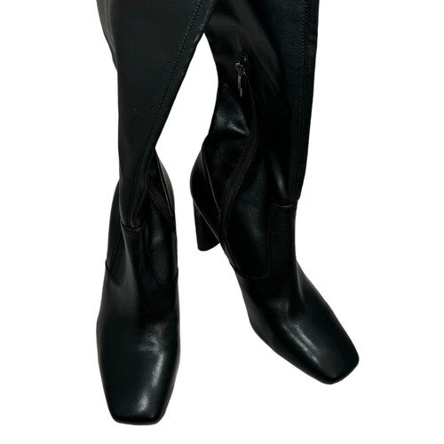 FRANCO SARTO Flexa Tall Over the Knee Black Boots Women's Size 10 m New $220 - Picture 5 of 8