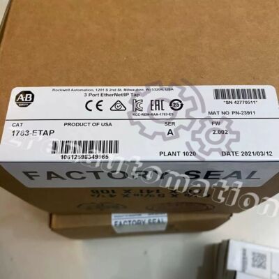 AB 1783-ETAP/A Embedded Switch 3 Port Ethernet/IP Module Factory Sealed HKC1