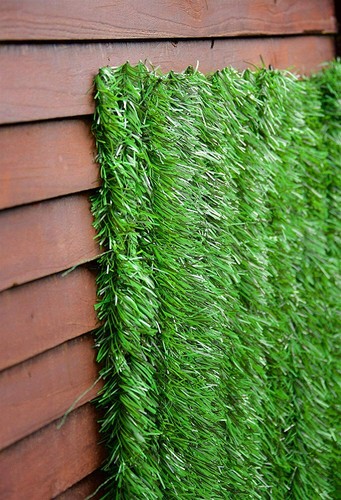 Best Artificial Conifer Leaf Screening Hedge Wall Garden Fence Landscaping Roll - Picture 4 of 8