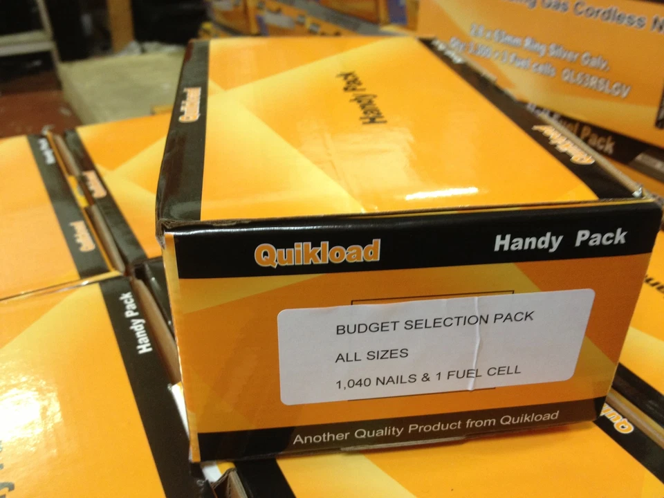1 BUDGET SELECTION PACK FOR PASLODE IM350/5 TYPES OF NAILS/ 24 HOUR DELIVERY