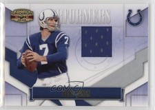 2008 Donruss Gridiron Gear Performers Jerseys /250 Bert Jones #P-3 6r6