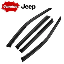 Genuine Jeep Window Visors Compass 2007-2017 Wind Sun Vent Deflector