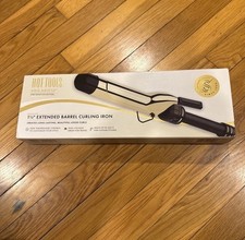 Hot Tools 24K Gold Extended Barrel Curling Iron - 1.5” NEW IN BOX!