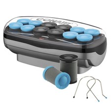 Conair Professional Jumbo and Super-Jumbo Ceramic Hot Hair Rollers, 12 Piece