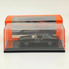 1:64 Mini Forge 1969 Chargr RT style General Lee Black Diecast Model Car Limited