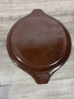 Vintage Pyrex Glass # 470 / 20-C14 REPLACEMENT LID ONLY Homestead Brown